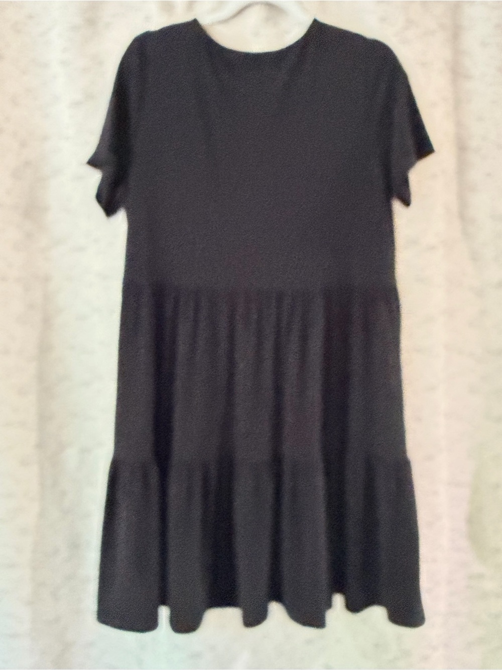 Tash & Sophie Black Tiered Babydoll Dress - Picture 3 of 8